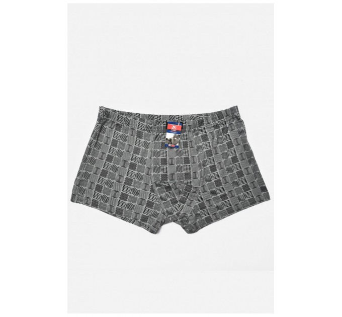 Боксеры мужские полубатальные серого цвета 180469L