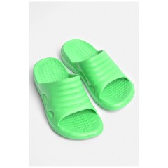 Шльопанці дитячі для дівчинки піна зеленого кольору 181296L