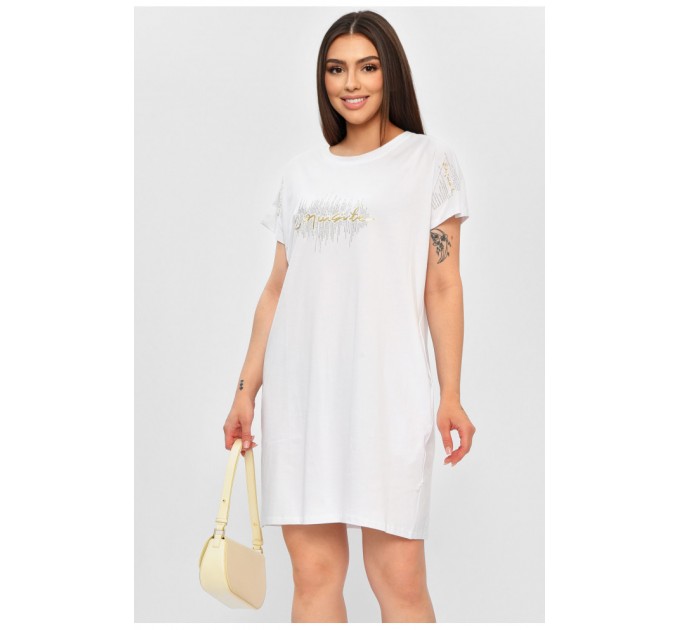Туніка жіноча білого кольору 181875L