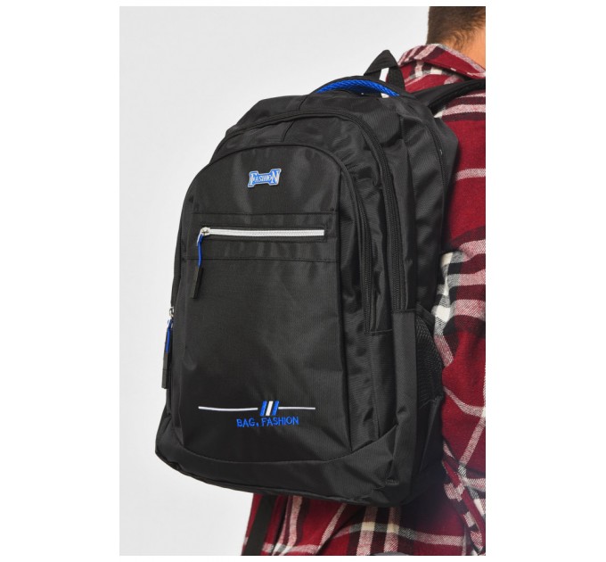 Рюкзак чоловічий спортивний чорного кольору 182241L