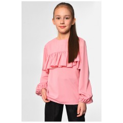 Блуза підліткова для дівчинки рожевого кольору 183154L