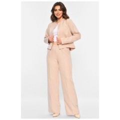 Костюм женский бежевого цвета 183329L