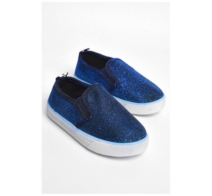 Мокасини дитячі синього кольору 183466L
