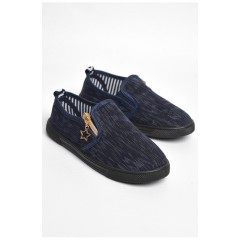 Мокасини дитячі темно-синього кольору 183474L