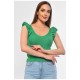 Майка жіноча зеленого кольору 183526L