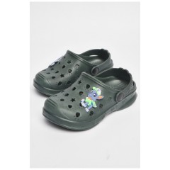Кроксы детские цвета хаки 184062L