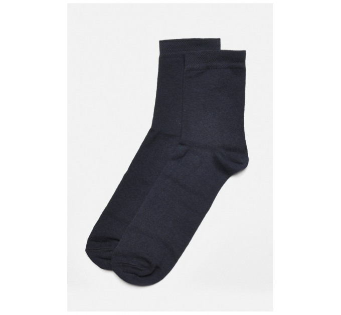 Носки мужские демисезонные темно-синего цвета 184285L