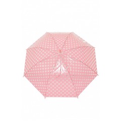 Парасолька напівавтомат тростина світло-рожевого кольору 184410L Парасолька напівавтомат тростина світло-рожевого кольору 184410L