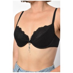 Бюстгальтер жіночий чорного кольору чашка С 186299L