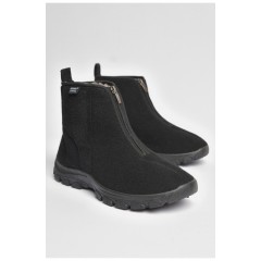 Мужские бурки на меху черного цвета 187276L