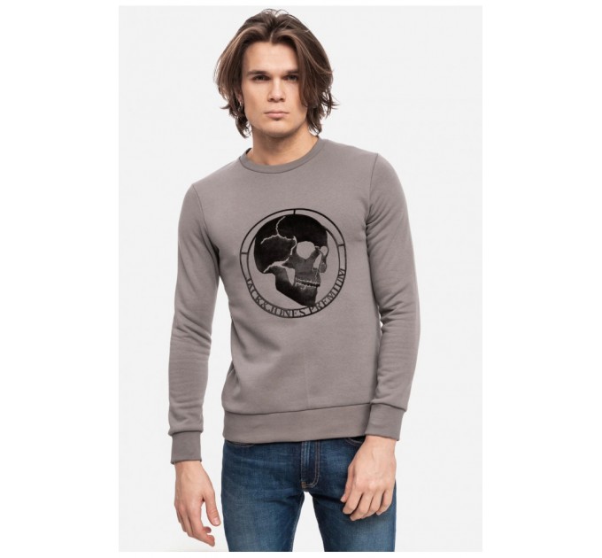 Світшот чоловічий сірого кольору 187524L