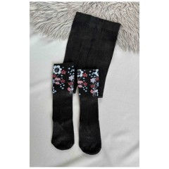 Колготи дитячі для дівчинки чорного кольору 187603L