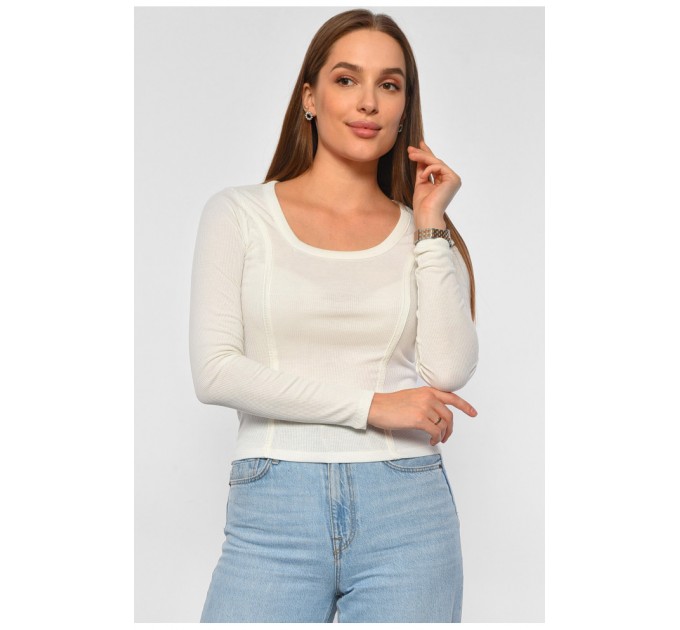 Женская кофта белого цвета 187801L