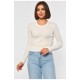 Кофта жіноча білого кольору 187804L