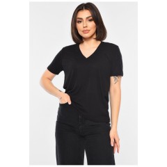 Футболка жіноча чорного кольору 187961L