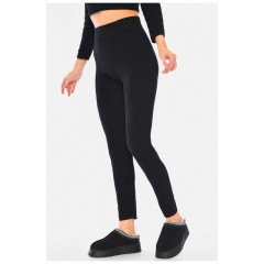 Лосини жіночі напівбатальні чорного кольору 188033L
