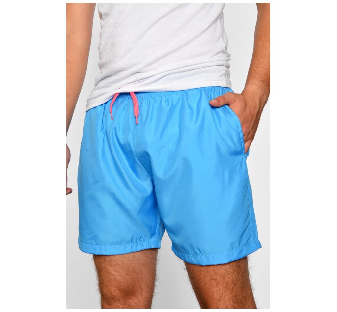 Шорти чоловічі блакитного кольору 188038L