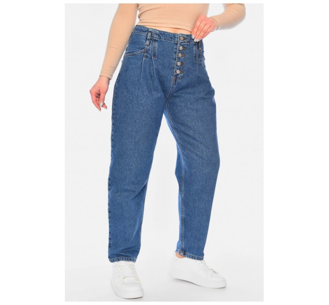 Джинси жіночі синього кольору 188468L