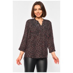 Блуза жіноча чорного кольору 188990L