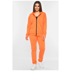 Спортивний костюм жіночий помаранчевого кольору 189150L