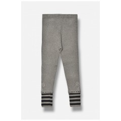Лосіни дитячі демісезонні для дівчинки сірого кольору 189161L
