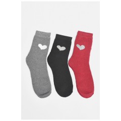 Набор носков женских махровых 3 штуки 189350L