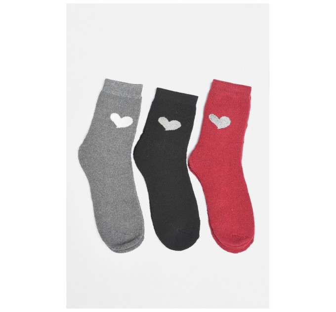 Набор носков женских махровых 3 штуки 189350L