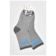 Шкарпетки дитячі махрові для хлопчика сірого кольору 189473L