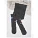 Колготи дитячі махрові для хлопчика чорного кольору 189611L