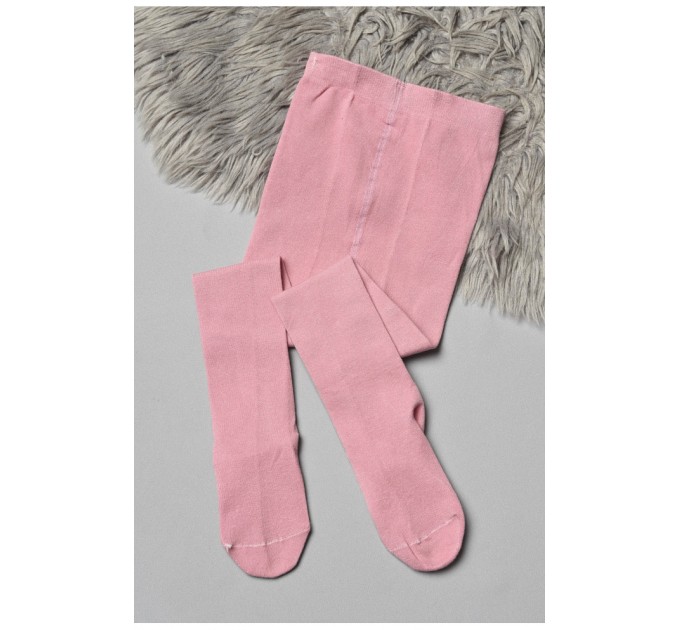 Колготи дитячі для дівчинки темно-рожевого кольору 189888L