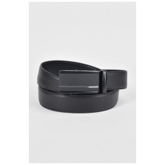 Ремінь чоловічий чорного кольору розмір 109*3,5 см 189910L