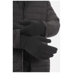 Рукавички чоловічі акрилові утеплені чорного кольору 190023L