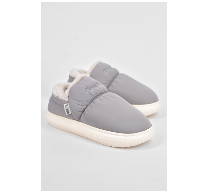 Капці кімнатні чоловічі сірого кольору 190106L