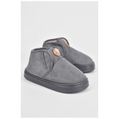 Тапочки комнатные мужские серого цвета 190117L