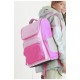 Рюкзак дитячий текстильний малинового кольору 190136L