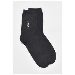 Носки мужские махровые черного цвета 190176L