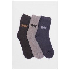 Набір шкарпеток чоловічих махрових 3 штуки 190324L