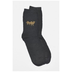 Шкарпетки чоловічі махрові чорного кольору 190331L Шкарпетки чоловічі махрові чорного кольору 190331L