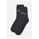 Шкарпетки чоловічі махрові чорного кольору 190339L