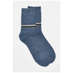 Шкарпетки чоловічі махрові ангорові синього кольору 190529L Шкарпетки чоловічі махрові ангорові синього кольору 190529L