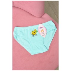 Трусики дитячі для дівчинки зеленого кольору з малюнком 190753L