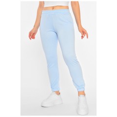 Штани жіночі блакитного кольору 190911L
