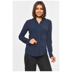 Сорочка жіноча темно-синього кольору 191111L