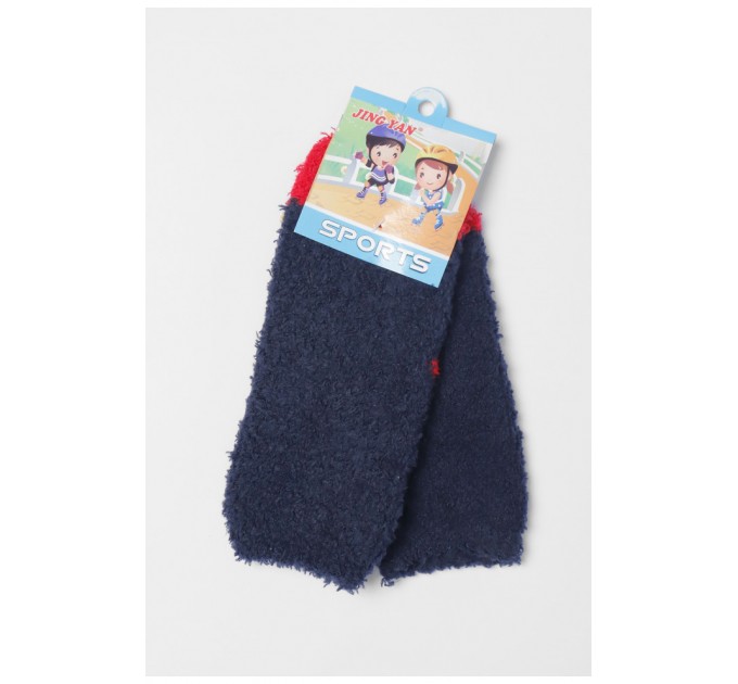 Шкарпетки дитячі травка темно-синього кольору 191124L