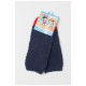 Шкарпетки дитячі травка темно-синього кольору 191124L