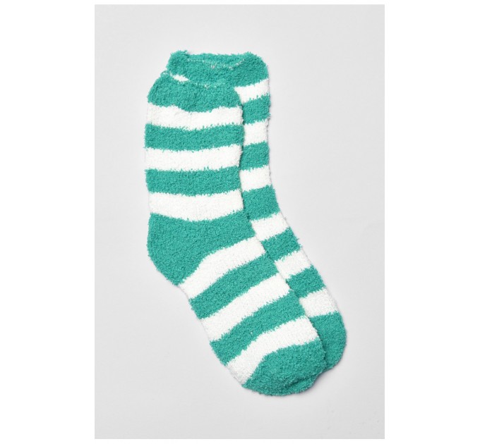 Шкарпетки жіночі травка зеленого кольору в смужку 191447L