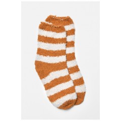 Шкарпетки жіночі травка коричневого кольору в смужку 191448L Шкарпетки жіночі травка коричневого кольору в смужку 191448L