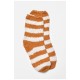 Носки женские травка коричневого цвета в полоску 191448L