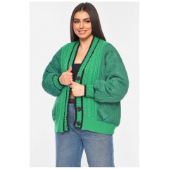 Кофта жіноча зеленого  кольору. 191884L