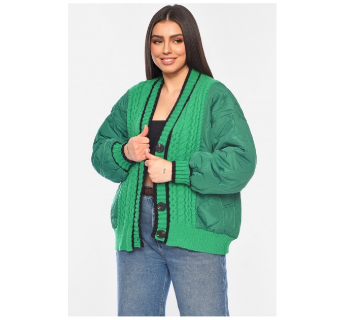 Кофта жіноча зеленого кольору. 191884L